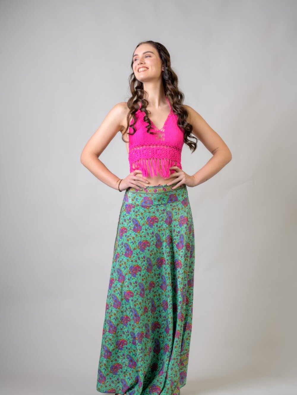25.) Rhea Flower Print Skirt (Assorted)
